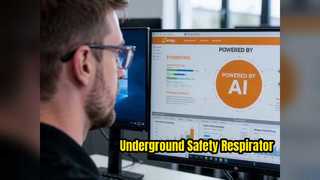 Bahan Kimia Internal Respirator Penyelamat Mandiri ZL60 Ukuran Kecil Termasuk Untuk Pameran Penambangan Bawah Tanah