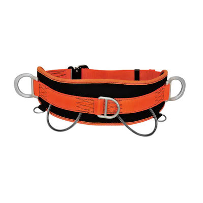 membeli 3 D-Ring Full Body Safety Harness 810-1210mm Adjustable Fall Arrest Belt dengan 100% Polyester Webbing pembuatan online