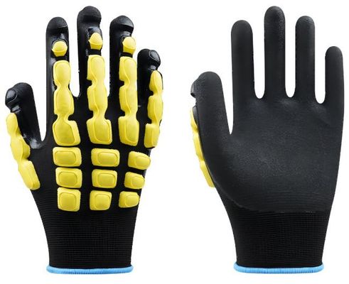 Beli 13 Gauge Resistant Cut Anti Impact Gloves dengan kompatibilitas layar sentuh dan lapisan nitril pembuatan online
