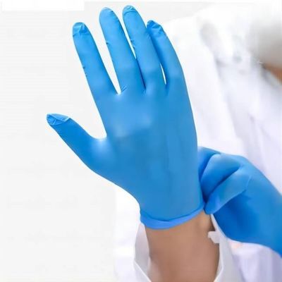 Beli Sarung Tangan Pelindung Sekali Pakai CE Hitam Sarung Tangan Nitril Biru Sekali Pakai 3.5gr Ke 6.5gr pembuatan online
