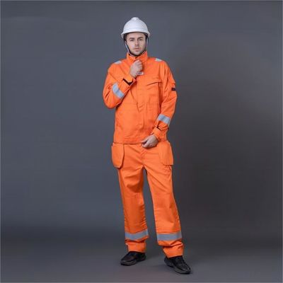 Beli 65% Katun 35% Poliester Seragam Coverall Keselamatan Tahan Api Ringan dengan Standar EN atau Standar AS/NZS pembuatan online