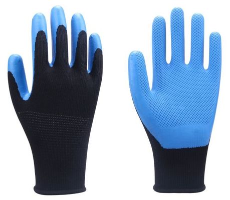 Beli 10 Gauge Eco-Latex Coated Gloves Resistant Slip dengan Liner Polyester Seamless untuk Keamanan dan Kenyamanan pembuatan online