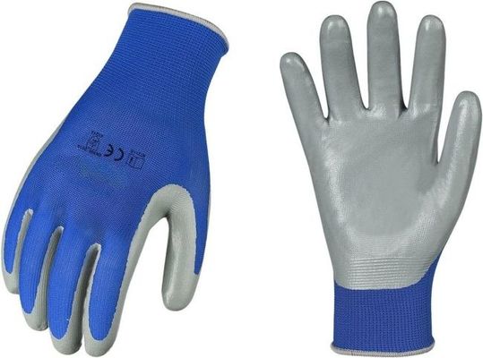 Beli Sarung Tangan Mulus XL XXL Reusable Safety Work Nitrile Coated Palm Grip pembuatan online