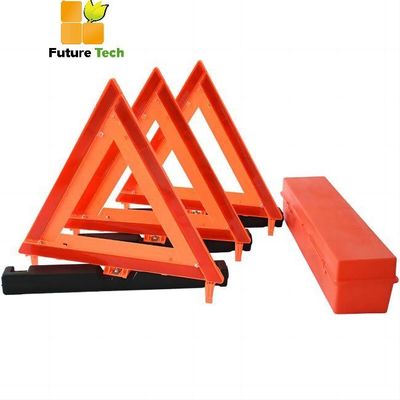 Beli Reflektif Peringatan Segitiga Merah Road Sign Kit Aksesoris Keselamatan Jalan Darurat pembuatan online