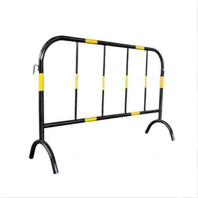 Beli 100cm Kuning Hitam Logam Lalu Lintas Penghalang Jalan Cades Aksesoris Keselamatan Jalan Dengan Kait pembuatan online