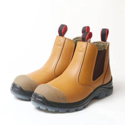 Beli US 2 # - 14 # Sepatu Keselamatan Industri Ringan S3 SRC Nubuck Steel Toe Boots pembuatan online