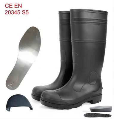 Beli Karet S5 Industri Safety Gumboots Pvc Gum Boot Anti Smash pembuatan online