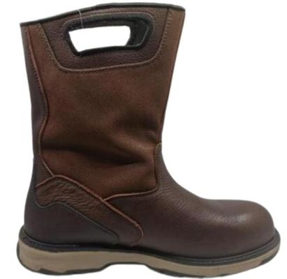 Beli Sepatu Safety Goodyear Gandum Penuh S3 SRC Sepatu Hiking Berpotongan Tinggi pembuatan online