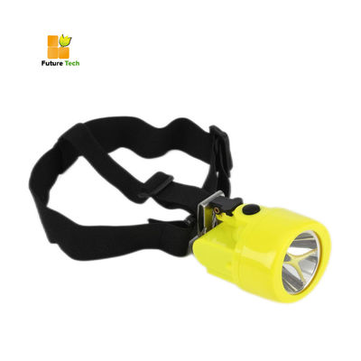 Beli Isi Ulang Lithium Ion LED Miner Head Light 3 Color Coal Miners Headlamp pembuatan online