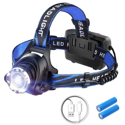Beli 300 Lumens Kecerahan Waterproof IPX4 Adjustable Angle LED Headlamp Lampu senter untuk berkemah dan hiking pembuatan online