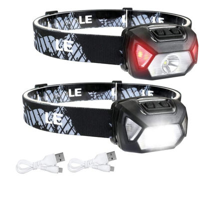 Harga yang bagus 2000 Lumens Red And White Headlamp Work Light Motion Sensor Waterproof IP65 on line