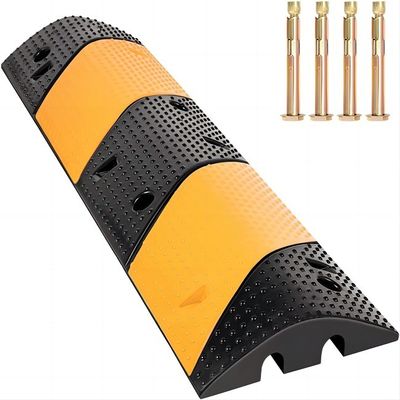 Harga yang bagus 27lbs 10kgs Heavy Duty Rubber Speed ​​Hump Cable Protector Hump on line