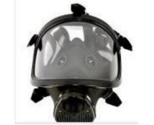 Harga yang bagus Perlindungan Respirator Seluruh Wajah Tahan Api Masker Respirator Silikon Anti Kabut Dapat Digunakan Kembali on line