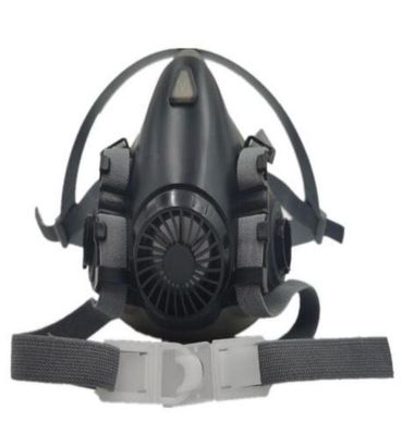 Harga yang bagus Food Grade Bayonet Half Mask Respirator Masker Respirator Silikon Konstruksi Tahan Lama on line