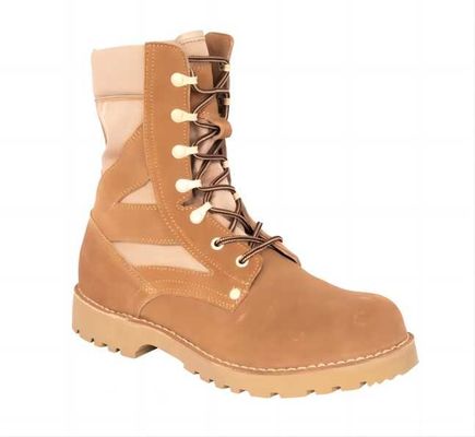 Harga yang bagus Kanvas Suede Sepatu Taktis Gurun Militer Penyerapan Keringat Sepatu Tempur Tentara on line