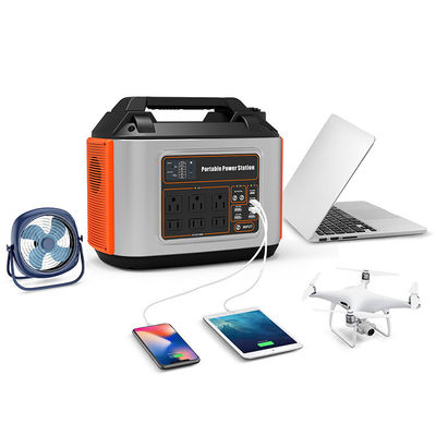 Harga yang bagus Outdoor Camping Hiking Portable Power Station 486Wh 500W dengan Fast Charging USB dan Portable Battery Backup on line