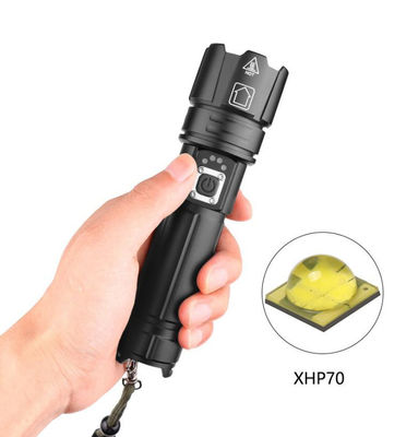 Harga yang bagus Senter LED 1500 Lumen dengan Zoom Teleskopik dan 5 Mode untuk Aktivitas Luar Ruangan on line
