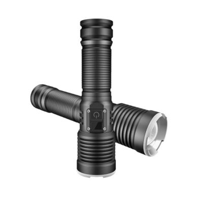 Harga yang bagus Lampu senter LED Lumens Tinggi dapat diisi ulang dengan zoom untuk berkemah on line