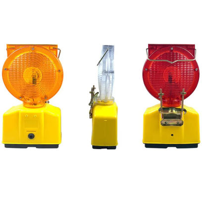 Harga yang bagus Lampu Peringatan Surya IP 57 Tahan Air dengan Panel Surya 5.5V 0.3W dan Jangkauan Visual Lebih dari 1500m on line