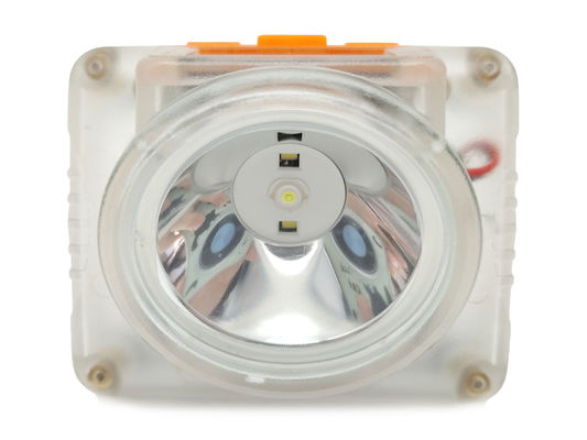 Harga yang bagus Lampu penambang profesional yang dapat diisi ulang 18000 LUX IP67 Waterproof Hard Hat Light untuk keamanan pertambangan on line